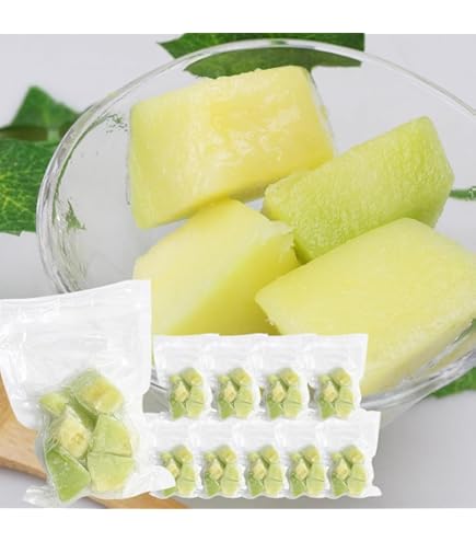 Amazon | [前田家] 国産 鹿児島県産 アールスメロン 種 ワタ 皮なし