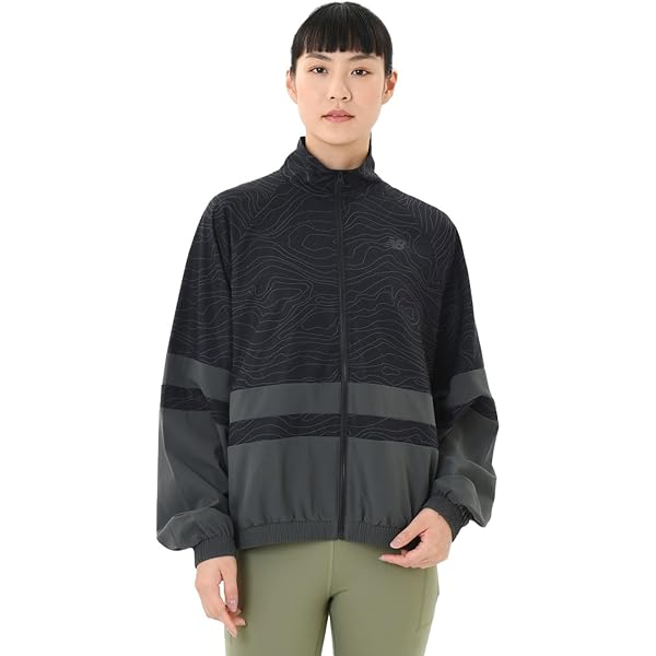 美品 new balance バックロゴ ジャケット 黒 L相当 ストレッチ 楽天市場】【公式】ニューバランス グラフィックプリント