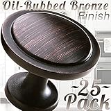 キャビネットハードウェアBin Cupラウンドノブ引き出しハンドルプル。。。 25 Pack AlpineHardware-41