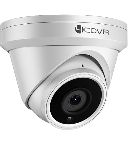 Amazon.co.jp: 4COVR 500万画素 PoE ドーム型防犯カメラ ホワイト – 3