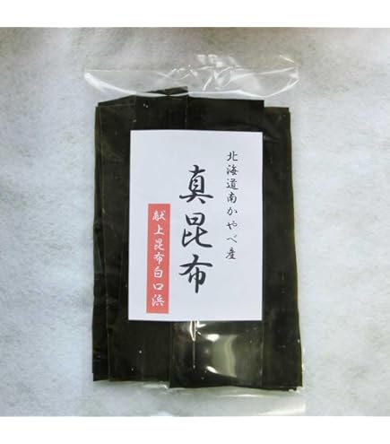 旧南茅部産 真昆布 最高級銘柄 業務用　プロ用 Amazon.co.jp: 南かやべ漁協 白口浜真昆布だし用 一番切 100g x3袋