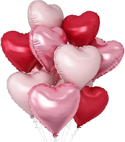 Amazon.co.jp: jwyndsq(おと) 風船 バルーン ハート型 10個セット