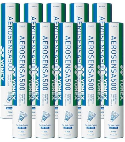 Amazon | ヨネックス YONEX バドミントンシャトルコック エアロセンサ