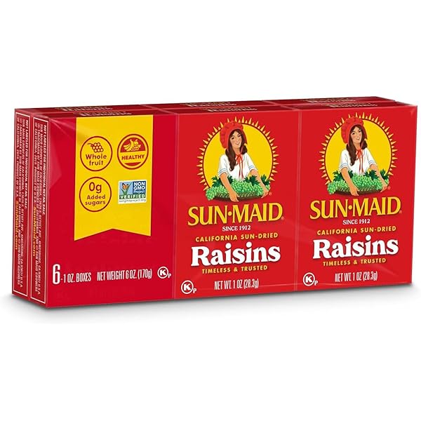 カリフォルニアレーズン　4個セット Amazon.co.jp: Sun MaidSun Maid California Raisins Mini