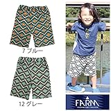 【SiShuNon/FARM】ファーム エスニック ハーフパンツ 140 12 グレー