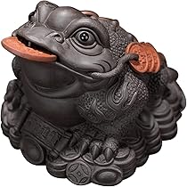 Amazon.co.jp: 銭蛙 金蟾 茶寵 三本脚の蛙 三足蟾 茶の寵 茶宠