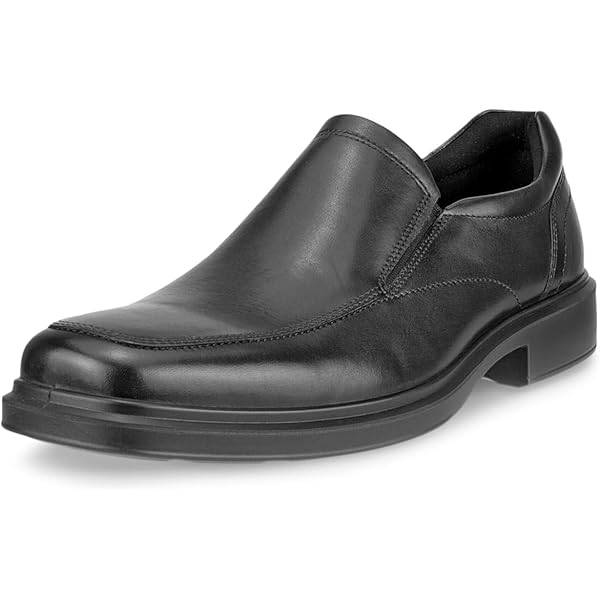 ☆美品☆【エコー】レザースリッポン (43) メトロポール　ロンドン　茶 エコー ECCO メンズ 本革 ビジネスフォーマルスリッポン メトロ