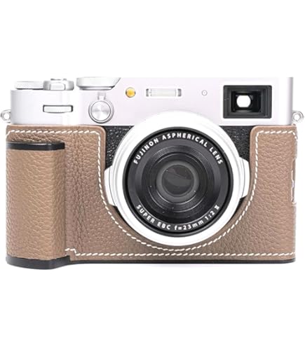 【純正本革カメラケースを含む5特典付き】FUJIFILM X100【返金保証付】 Amazon.co.jp: FUJIFILM カメラケース FinePix X100用 レザー LC-X100