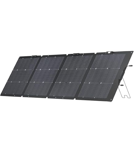 Amazon | EF ECOFLOW 100W フレキシブルソーラーパネル 高効率ソーラー