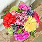 Berry basket アレンジ(Mサイズ)　生花のアレンジメントです 。「誕生日」「お祝い」 午前中のご注文で翌日配達可能です。 お届け日指定可 (水曜定休につき木曜日のお届け不可)