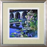 アート効果Fountain At San Miguel I Printed壁アート ブルー L12717