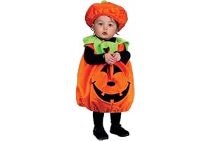 速い船積み ソフト・コンフィ・パンプキン キッズコスチューム 男女共用 65cm-105cm (S) | ハロウィンに コスプレ衣装 子供用 男の子 女の子 ジャックオーランタン かぼちゃ