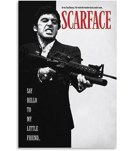 Amazon.co.jp: 映画ポスター スカーフェイス アルパチーノ