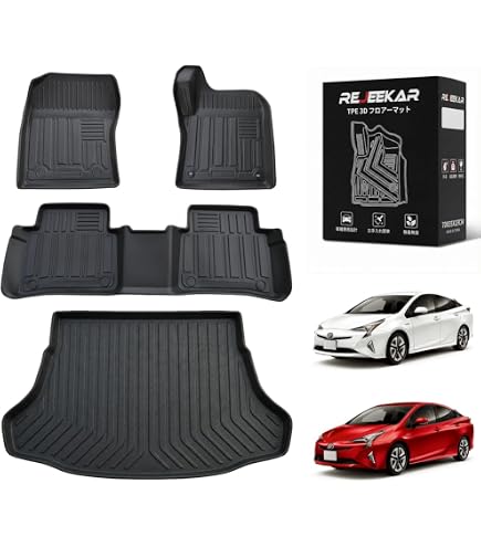 Amazon | Orealauto プリウス PRIUS 50系 専用 フロアマット ZVW50