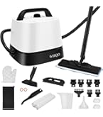 アイリスオーヤマ スチームクリーナー キャニスタータイプ STM-415ホワイト Amazon.co.jp: アイリスオーヤマ スチームクリーナー キャニスター