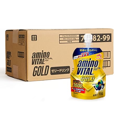 Amazon.co.jp: アミノバイタル 味の素 GOLD ゼリードリンク パウチ