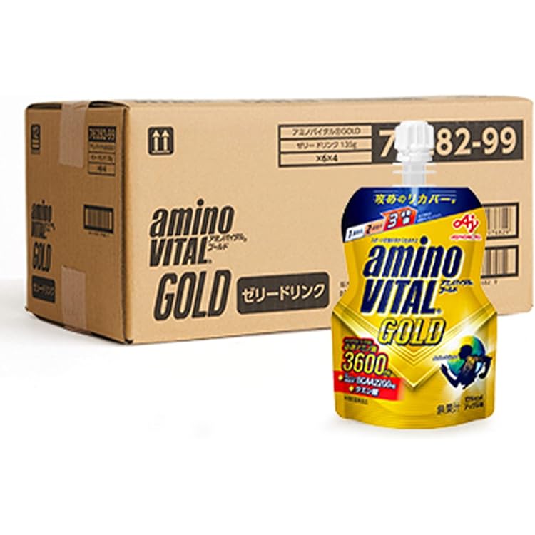 Amazon.co.jp: アミノバイタル 味の素 GOLD ゼリードリンク パウチ