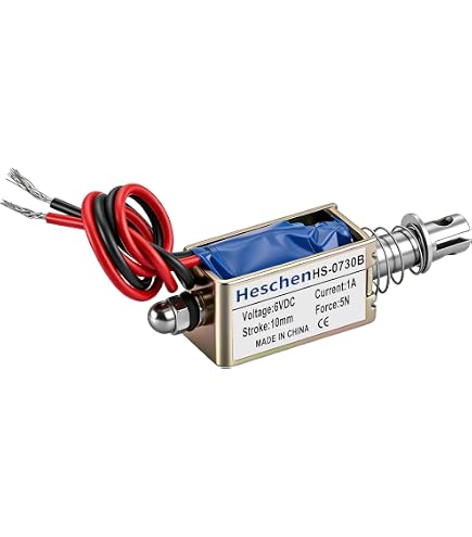 Amazon.co.jp: uxcell DCソレノイド電磁石 DC 6V 2A 20N 10mm