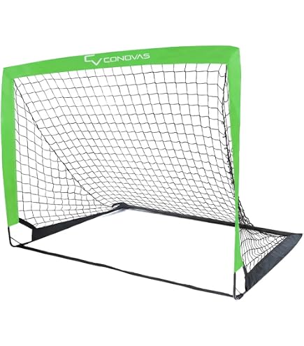Amazon | PUGG 6フィート ポータブルサッカーゴールセット - 6個パック