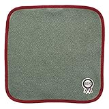 田中産業  PLAIN FABRIC ベビーロゼット ハンドタオル グリーン PF-05