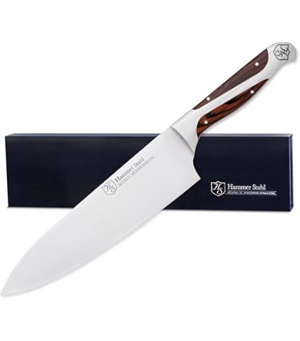 【正規店購入】ハンマースタール★10インチ◆シミターナイフ◇ドイツ鋼◆箱付 Amazon | Hammer Stahl 10インチ シミター。 | Hammer Stahl | 包丁