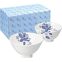  ウェッジウッド ストロベリーブルームインディゴ 夫婦茶碗 ストロベリー ブルーム インディゴ 夫婦茶碗(ライスボウル M&L