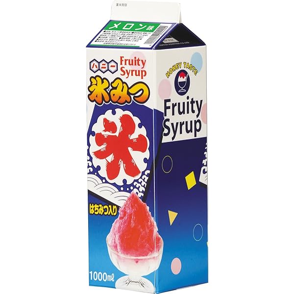 Amazon.co.jp: 【かき氷シロップ】 ハニー氷みつ 1.8リットル 『上位7