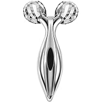 Amazon.co.jp: ウィキャン【3D美顔ローラー シルバー】Y字型美容