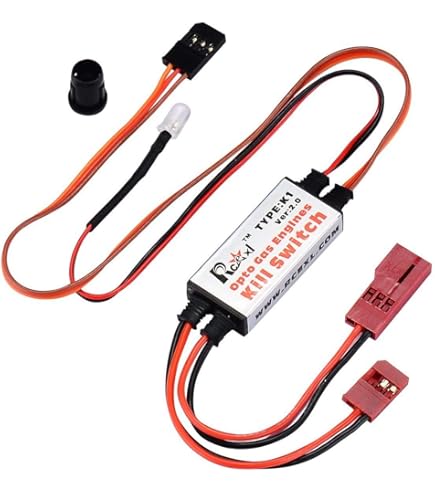 Amazon.co.jp: ZYHOBBY DLE エンジン キルスイッチ RC Opto Kill