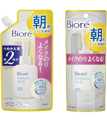 Amazon | 【10個セット】ビオレ 朝用ジュレ洗顔料 つめかえ用 160ml(約