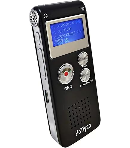 16GB Digital Voice Activated Recorder Sound Audio Recorder