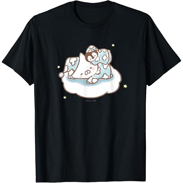 Amazon.co.jp: ねこぺん日和 ぺたっ Tシャツ : ファッション
