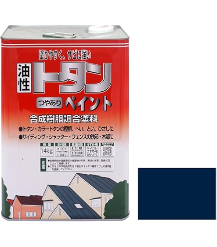 Amazon | ニッペ ペンキ 塗料 アクリルトタンN屋根用 14kg ビクトリア 