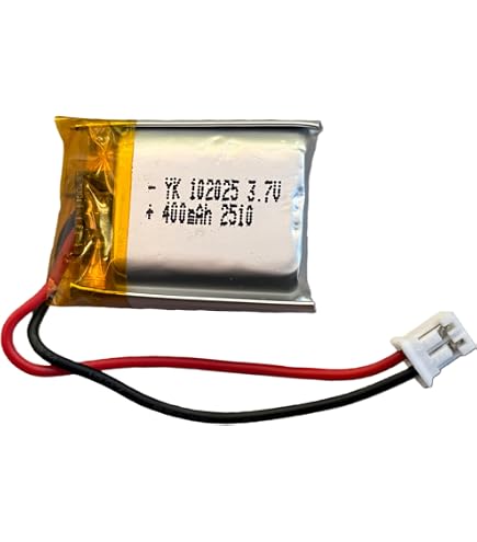 Amazon | リチウムポリマーバッテリー 3.7V 600mAh 603040 Lipo 充電式