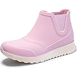 [Hanani] レインブーツ レディース レインシューズ 完全防水 レディース 雨靴 ショートブーツ チェルシーブーツ サイドゴア 短靴 軽量 通勤 梅雨対策 台風でも対応 晴雨兼用 23.0cm-26.0cm