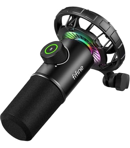 Amazon.co.jp: FIFINE K688 ポッドキャストマイクキット USB/XLR