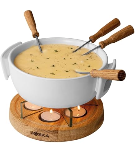 Amazon.co.jp: チーズフォンデュセット(陶器鍋付)T-210 : ホーム＆キッチン