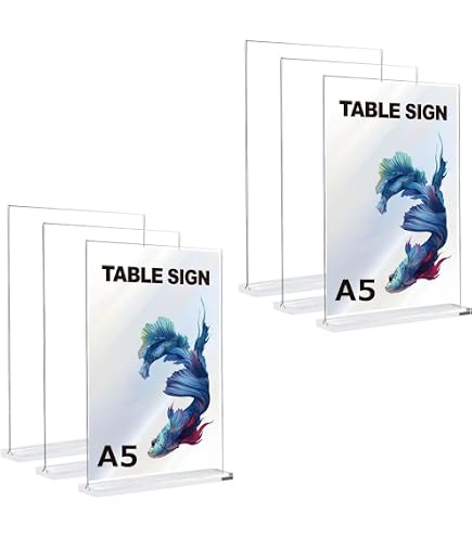 Amazon.co.jp: VUDVD 6Pcs アクリルスタンド A5 カードスタンド Amazon.co.jp: VUDVD 6Pcs アクリルスタンド A5 カードスタンド
