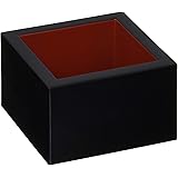 マス 一合 78×78 DXタイプ 黒内朱 7-873-27