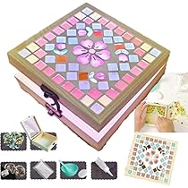 Amazon | CLAFTLABSAIL 手作り小物入れ 工作キット 女の子向け 宝石箱