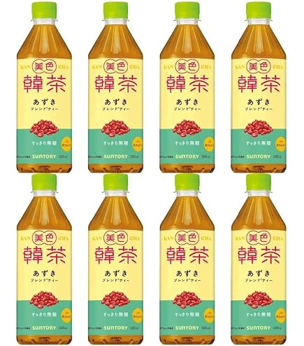 Amazon.co.jp: 【まとめ買い】美色韓茶 韓国ブレンドティー 500ml×4本