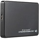 Almencla 外付けHDD 2TB/1TB/500GB 2.5インチ USB3.0 SATA ハードディスク ブラック 高速転送 - 500GB