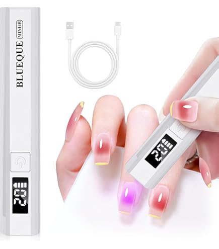 Amazon | Bonnail LED&UVコードレスライト ピンクベージュ | Bonnail