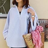 アウトレット特別価格！ スキッパーシャツ風授乳ケープ　360度安心のポンチョ型ナーシングケープ(ブルーストライプ）