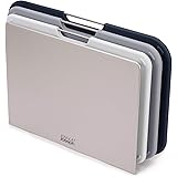 Joseph Joseph (ジョセフジョセフ) まな板 カッティングボード ネストボード セット 食洗器対応 色分けで簡単使い分け レギュラー(32 x 6.5 x 22 cm) グレー 【正規品】 60146