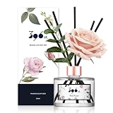 396 st.ローズフラワー リードディフューザー 200ml レッドローズ (Red Rose) ルームフレグランス - プレゼント 女性 誕生日 記念日 線香 贈り物 ギフト 人気