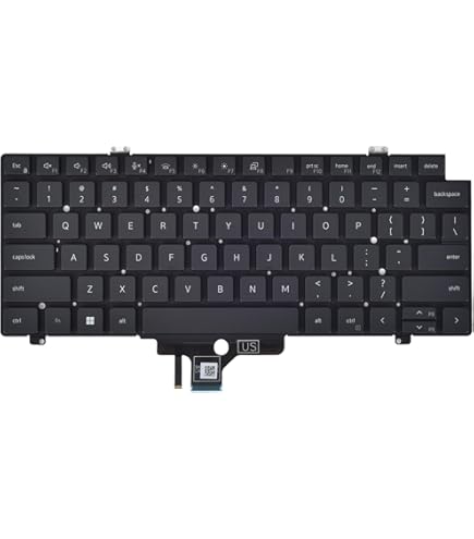 Amazon | TLBTEK バックライトキーボード 交換用 Dell Latitude 5420