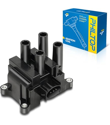 Lucas 12v Ignition Coil 3.0 Ohm Standard Wet Ignition  With Push In HT Lead) Dlb101lucas