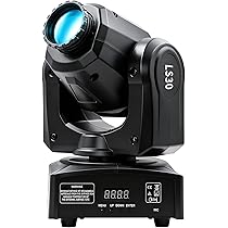 Amazon.co.jp: BETOPPER 舞台照明 ステージライト LED 回転 8色 30W