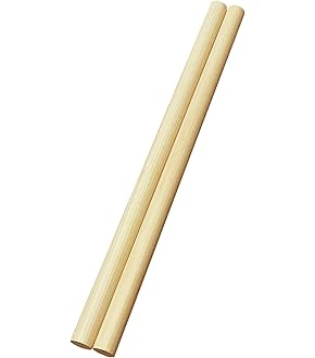 【1set限定販売】【太鼓の達人マイバチ向け】サティーネ丸棒　40cm×2cm Amazon | 曇華一現 太鼓の達人 マイバチ 用 丸棒 長さ:40cm 太さ